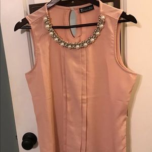 Business casual tank blouse